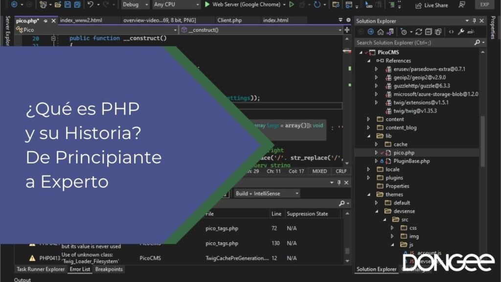 ¿Qué es PHP y su Historia? De Principiante a Experto